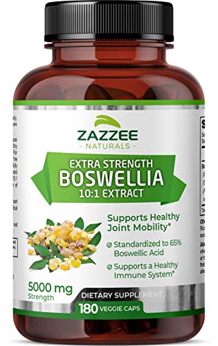 Boswellia 10:1 Extract 5000 mg 180 Vegan Capsules S272588