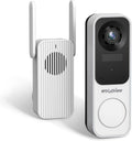 Wireless 2K Doorbell Camera with Base Station, Night Vision, Two-Way Audio Y13335
