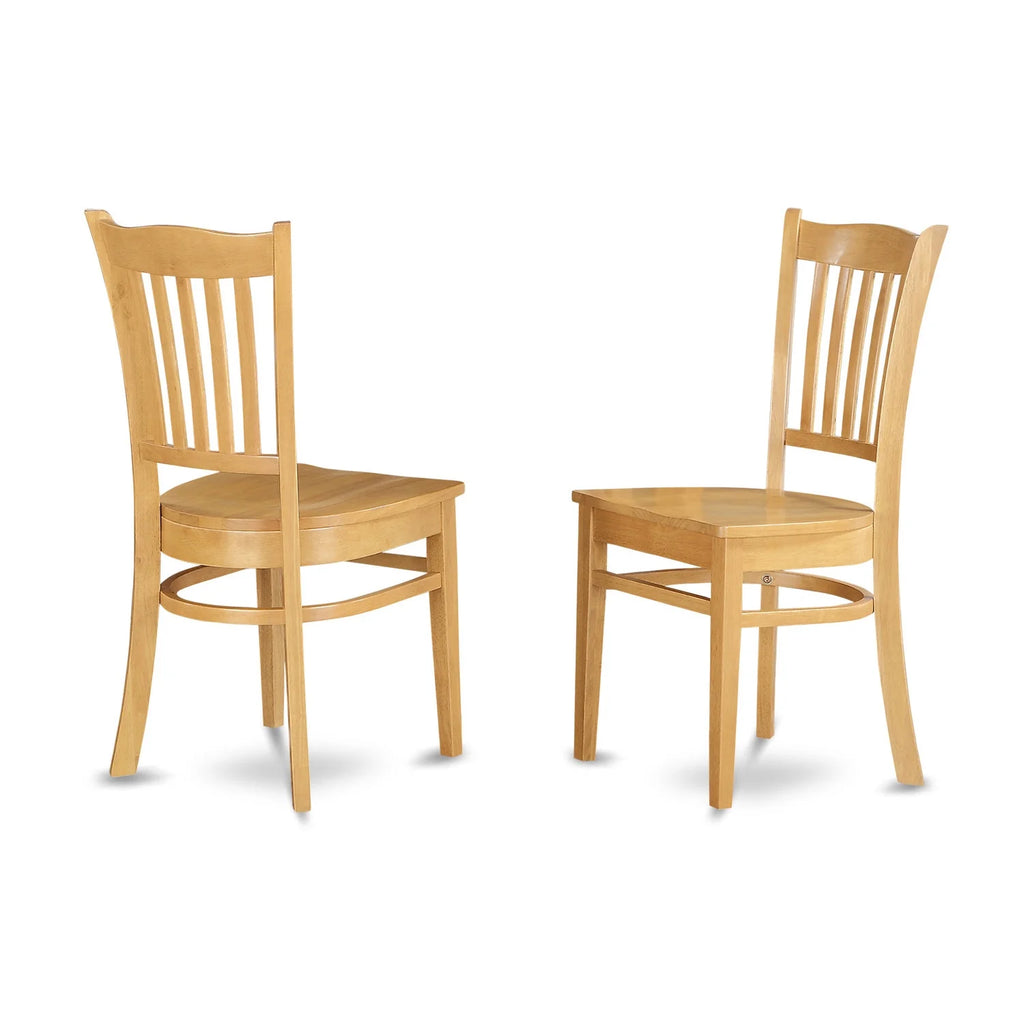 Oak Kitchen Table with 2 Dining Chairs and 2 Benches X13044