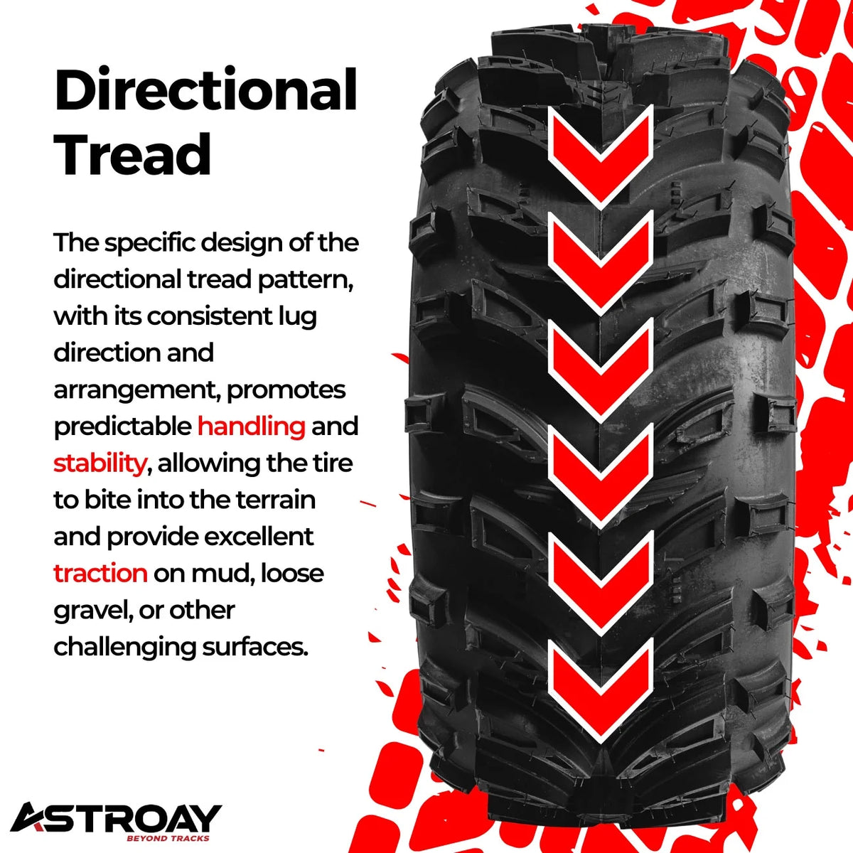 12 Astroay Maxx Plus Utility ATV/UTV Tire H27512