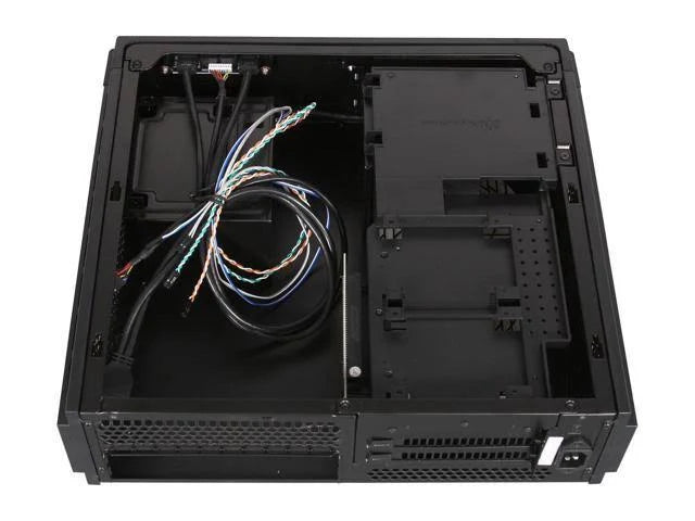 Black Slim Mini-ITX HTPC Gaming Case C378132