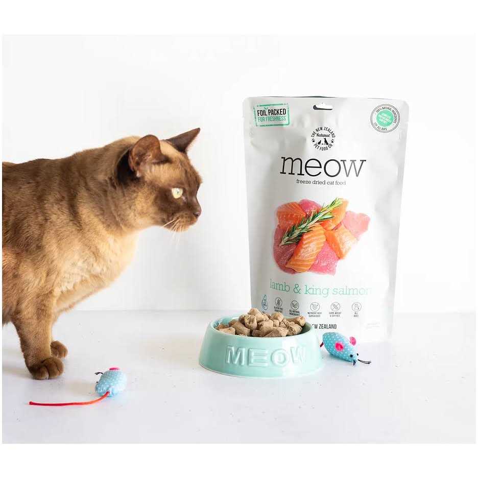 Lamb & King Salmon Freeze-Dried Cat Food O11060