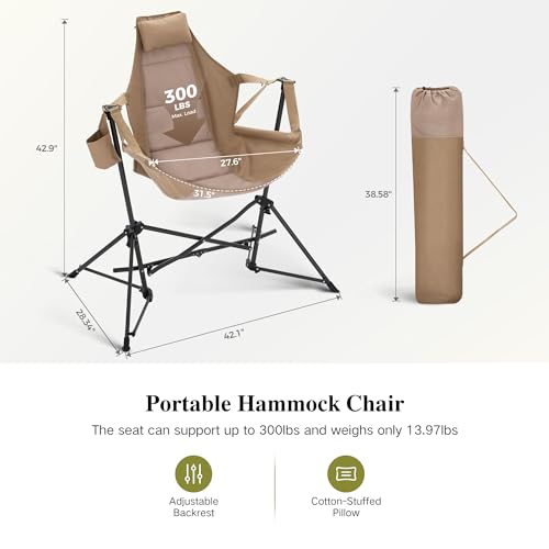 Blue Adjustable Folding Camping Chair with Cup Holder P15292