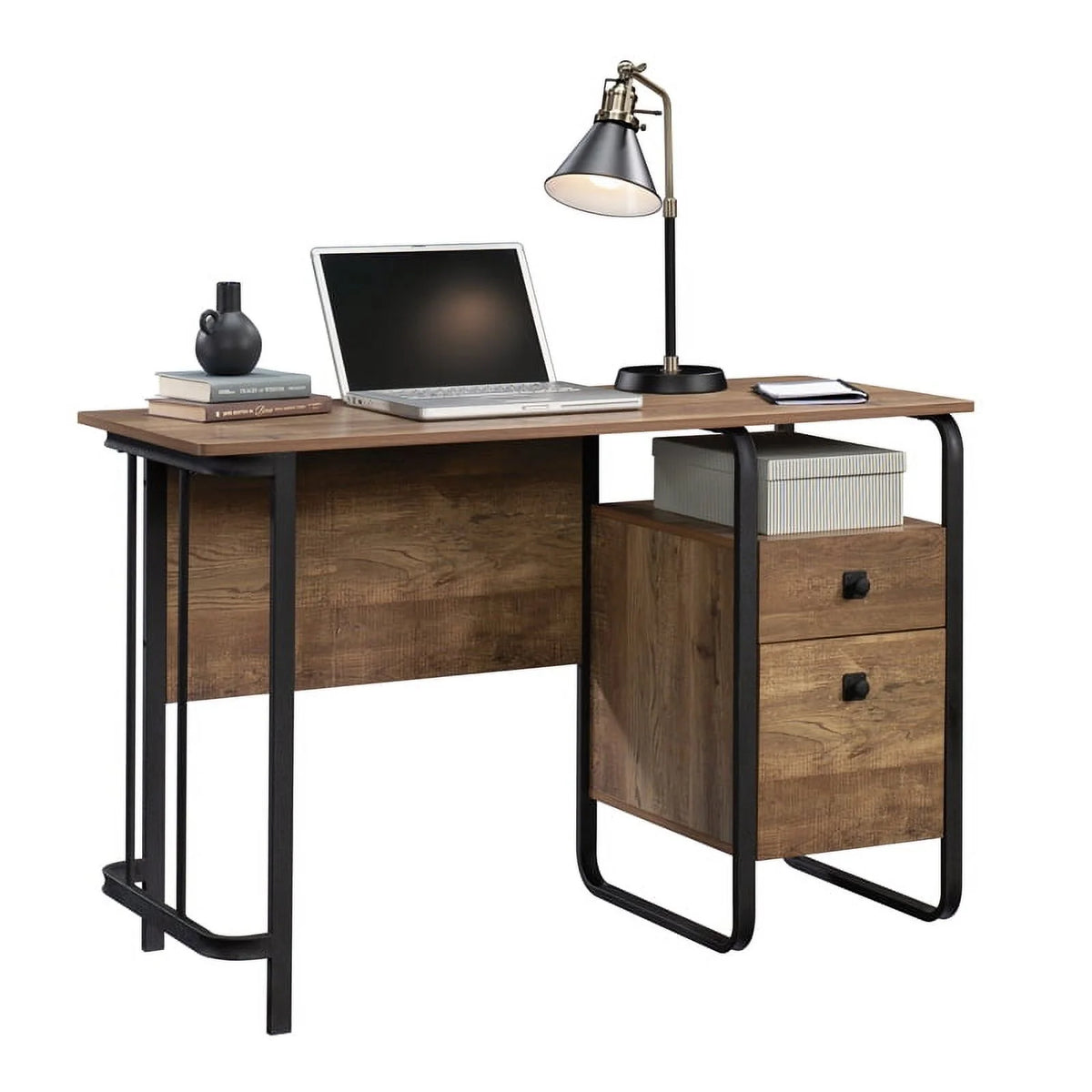 Engineered Wood and Metal Desk W595