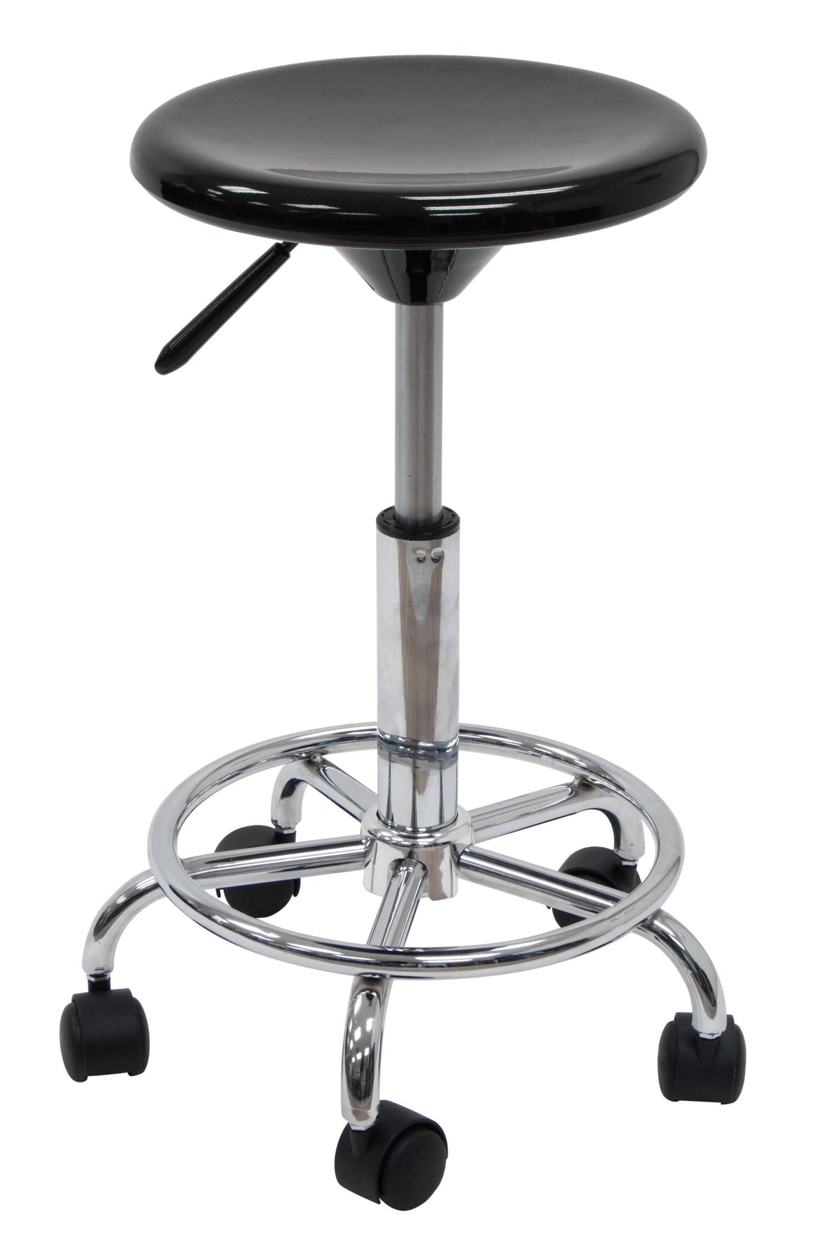 Black Chrome Stool T852
