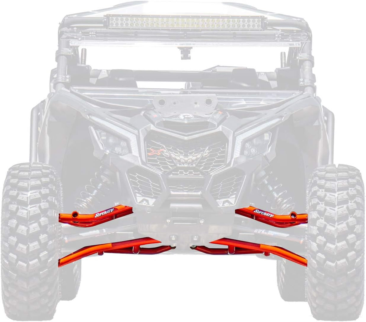 Red Front A-Arms Q623