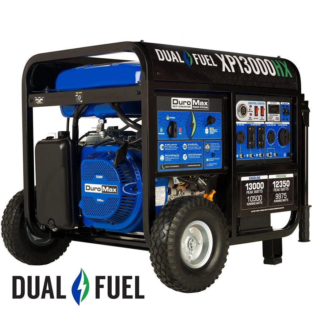 13,000 Watt Dual Fuel Portable Generator K986