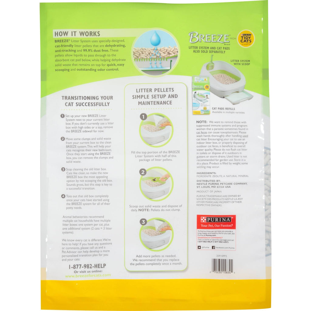 7 lbs Case of 4 Cat Litter Pellets Refill H39026