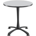 Gray/Black Round Sitting-Height Chair B611018