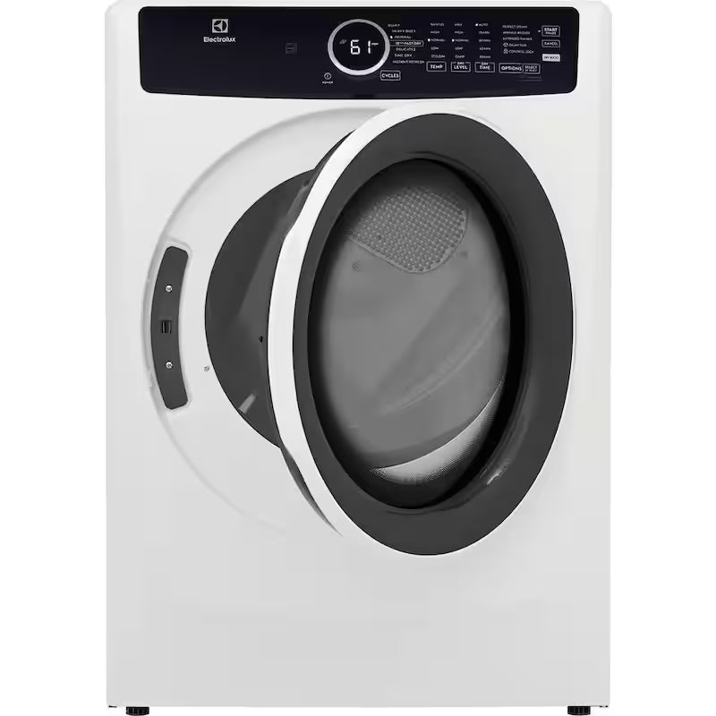 Front Load Gas Dryer in White P62625