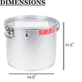 Restaurant Oil Caddy with Gasketed Safety Lid and Caster Wheel Base L113