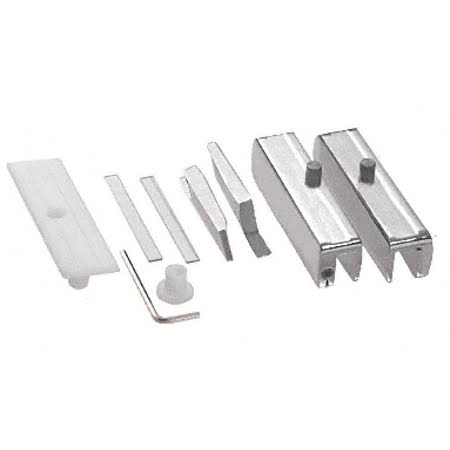 Satin Chrome Hinge Kit J4496