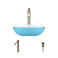 Stone Composite Square Vessel Sink D2013