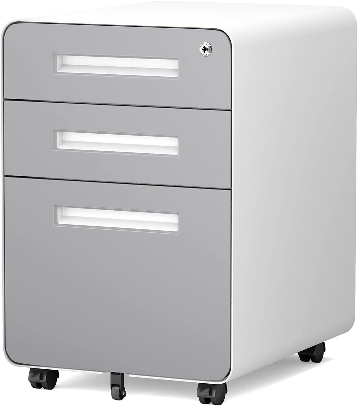 3 Drawer Metal File Cabinet with Lock S251876