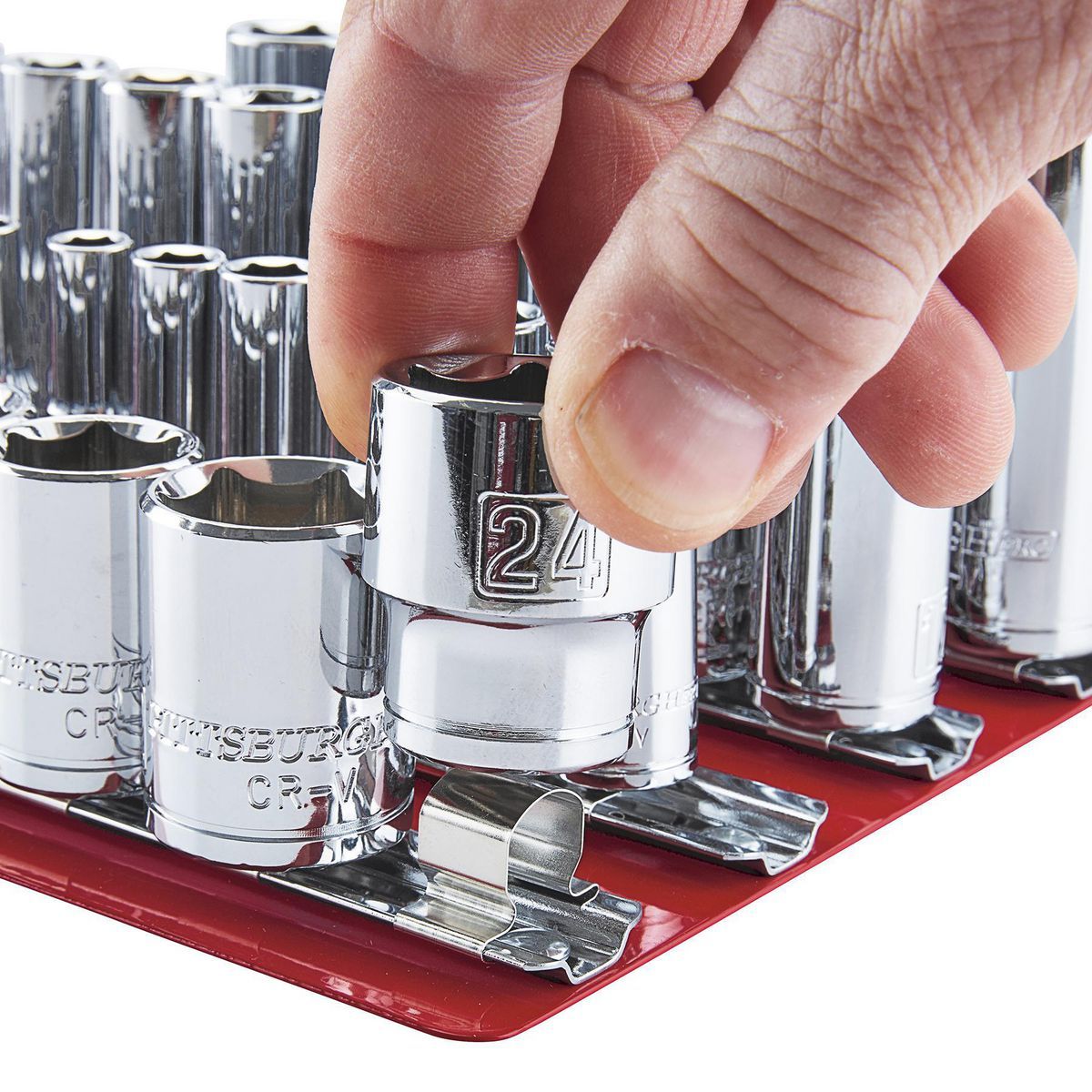 1/4 in., 3/8 in., and 1/2 in. Socket Tray - SAE A549