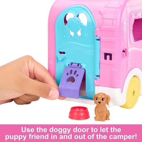 2-in-1 Playset with Small Doll, 2 Pets & 15 Accessories F995402