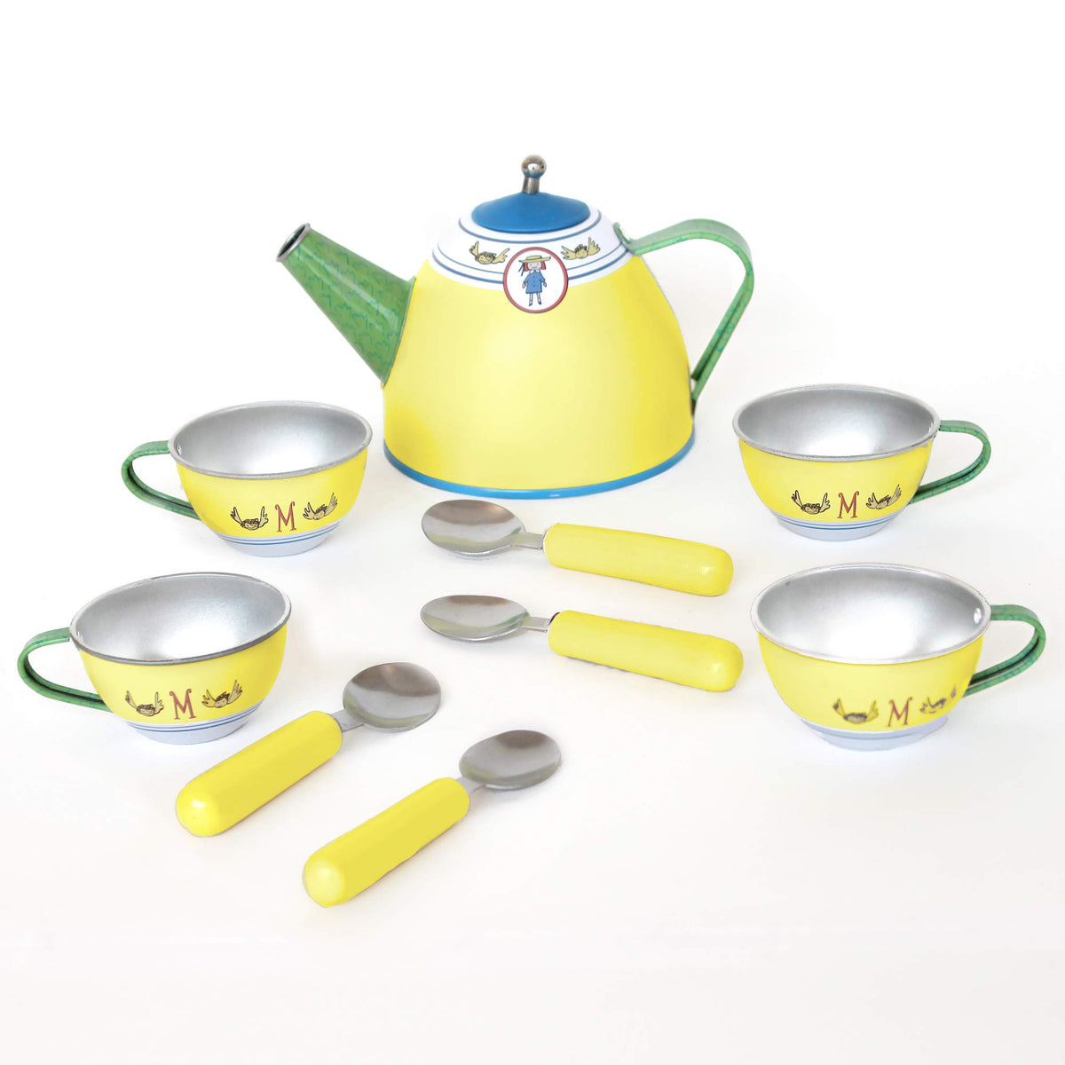 24 Piece Tin Tea Set N710267