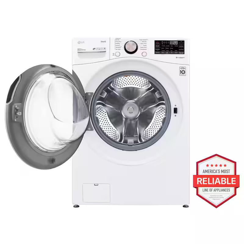 4.5 Cu. Ft. Stackable Front Load Washer with Steam E844