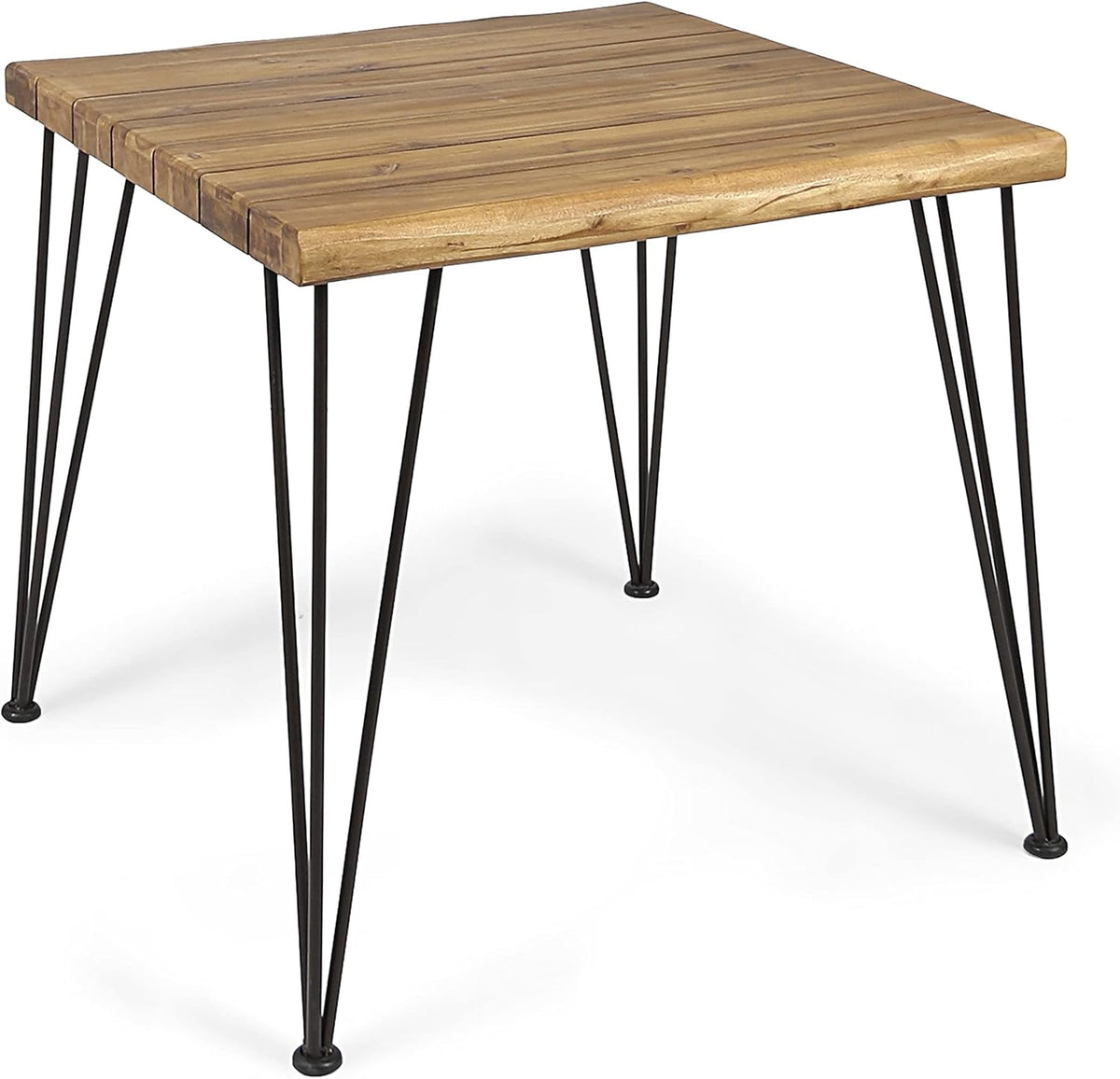 Teak Finish Acacia Wood Dining Table P971237