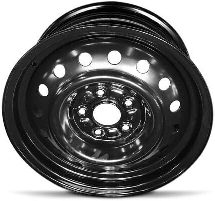 16 inch 5 Lug Black Steel Wheel V714