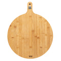 Bamboo Round Charcuterie Board with Handle, 15.5" F270681