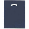 Navy Blue Die-Cut Handle Bag 12 x 15 P50966