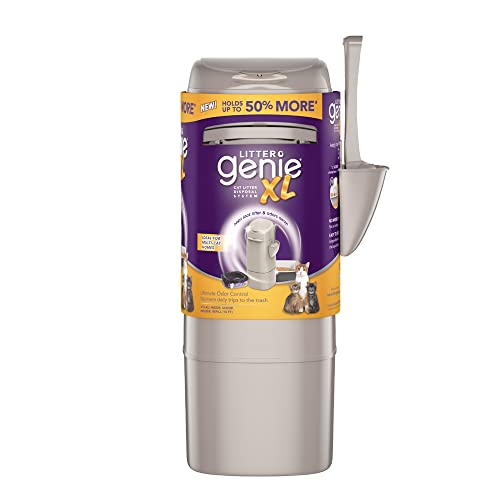 Cat Litter Waste Disposal System with 1 Jumbo Refill Bag F483183