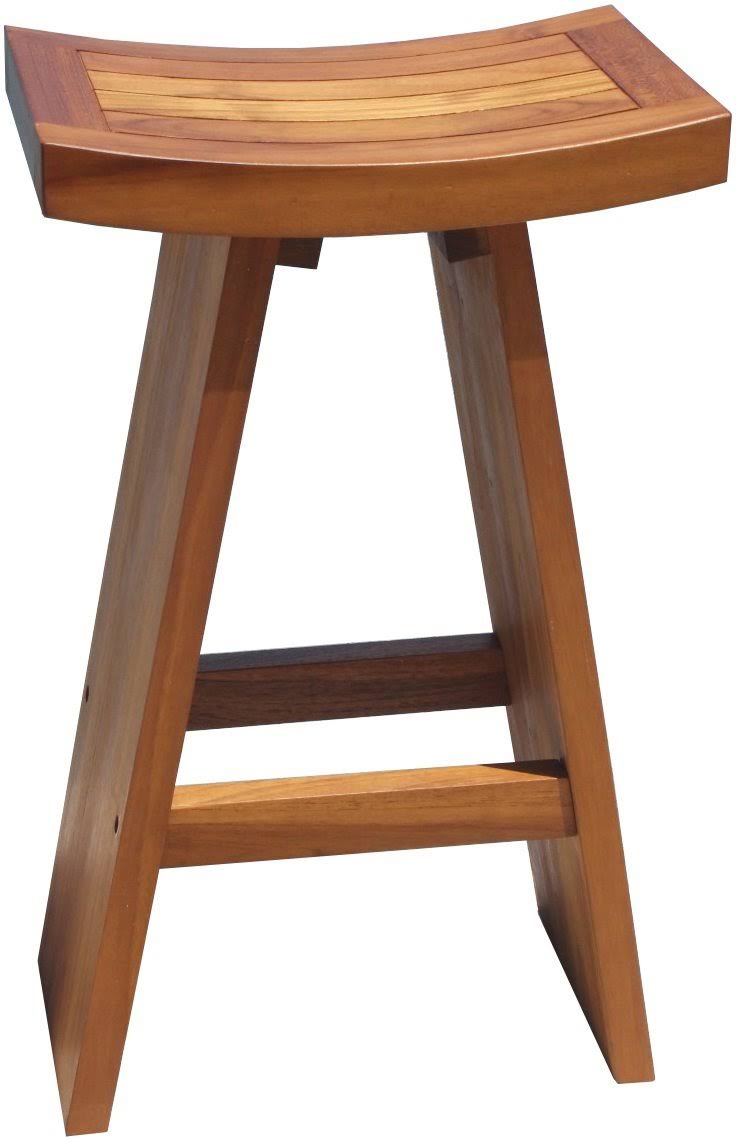 Teak Bar Stool G1570