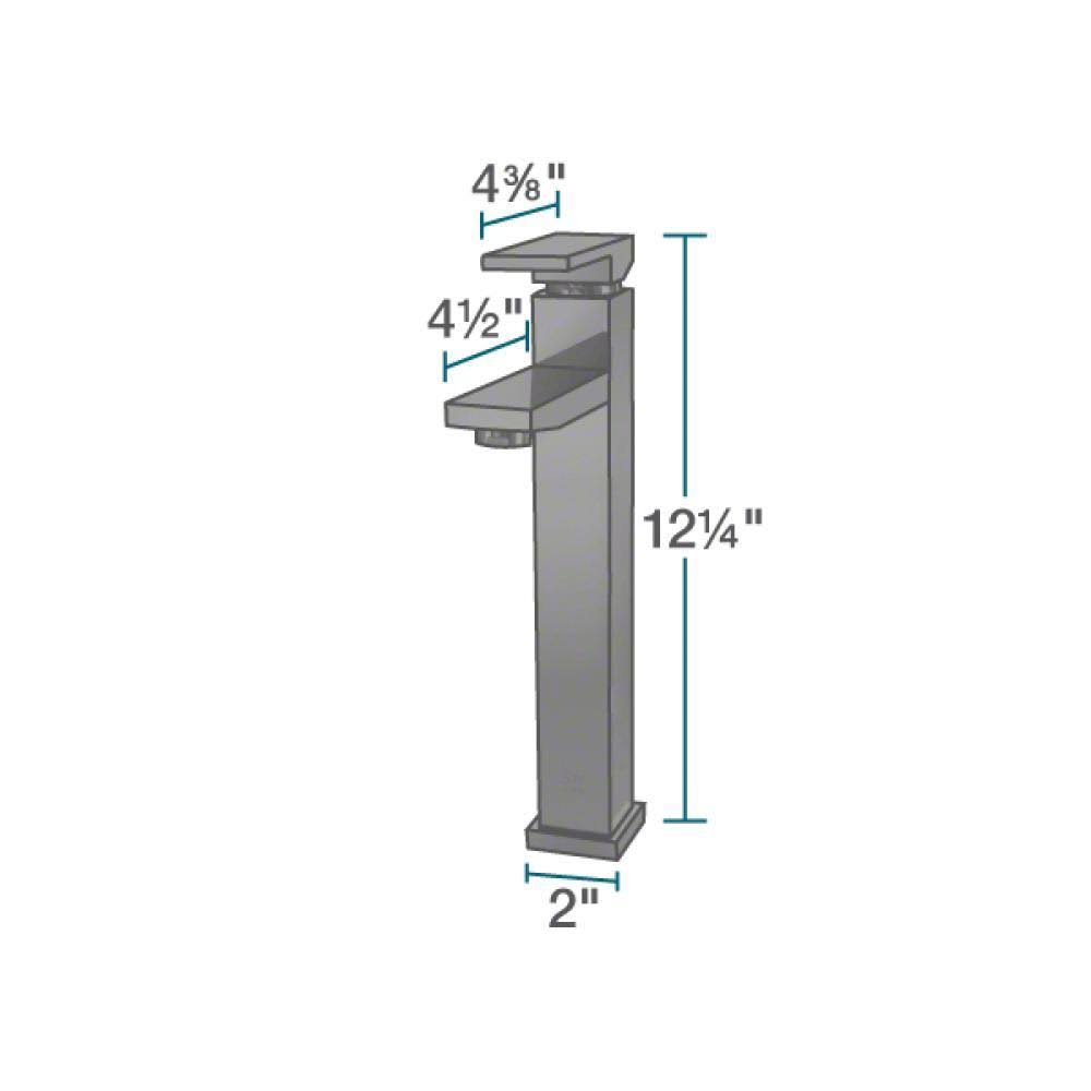 Stone Composite Square Vessel Sink D2013