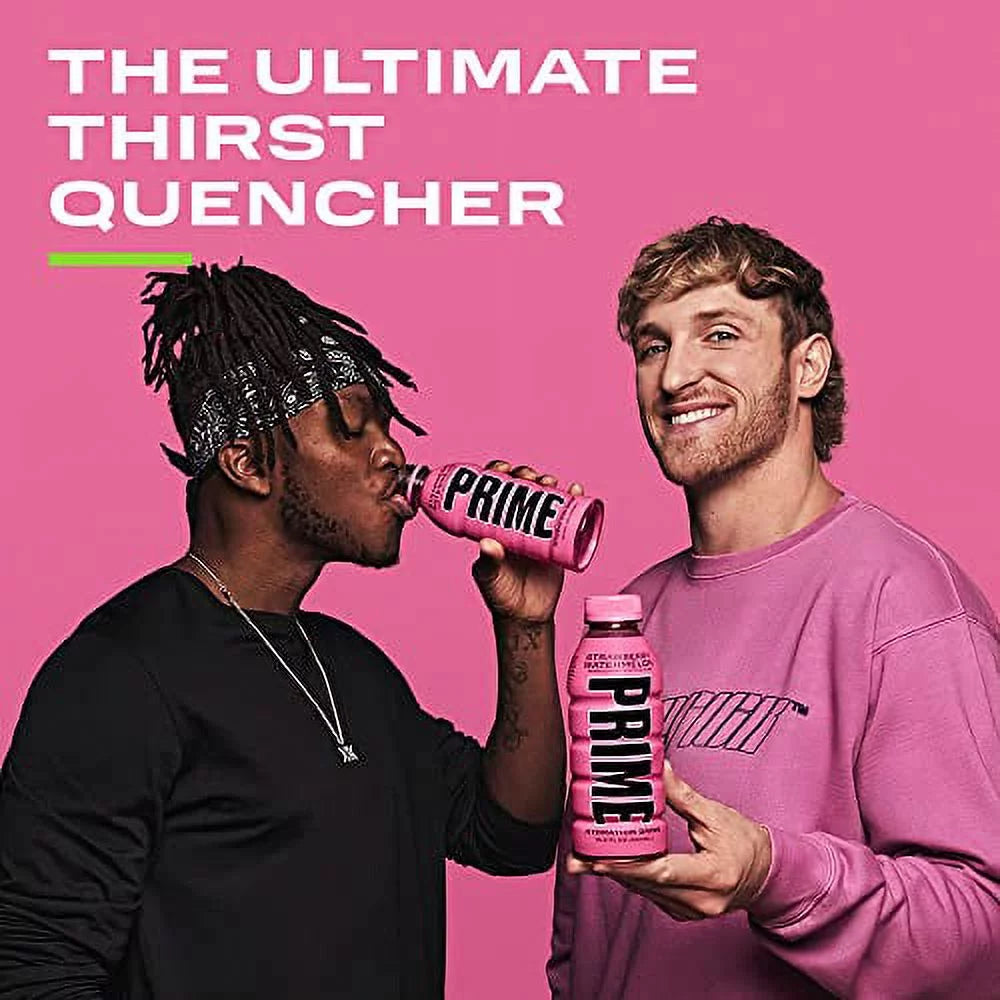 Strawberry Watermelon Sports Beverage with Coconut Water, Electrolytes, 20 Calories per 16.9 Fl Oz Bottle C56717