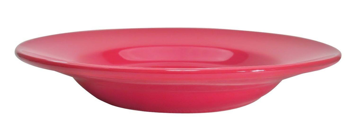12-Inch 26-Ounce Red Stoneware Pasta Bowl, Box of 12 O922143
