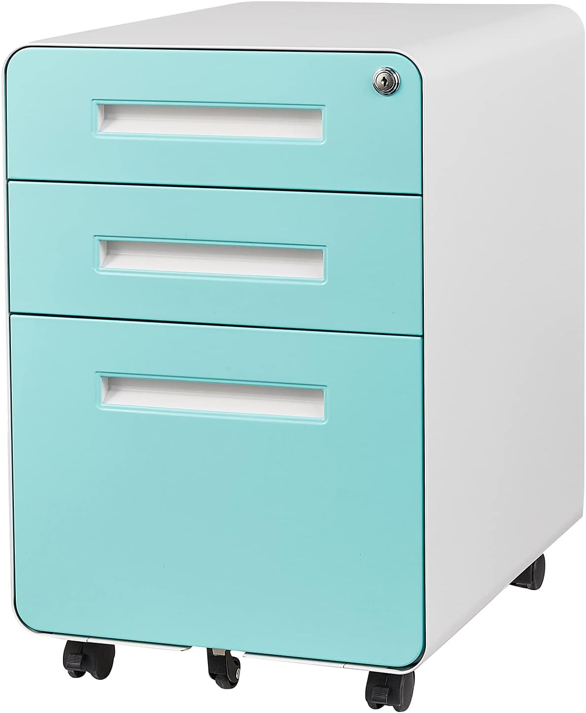 3 Drawer Metal File Cabinet with Lock S251876