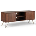 Umber Brown Stain TV Media Stand Y924