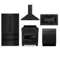 30 in. Gas Range, Range Hood, Microwave Oven, Dishwasher, Refrigerator K622