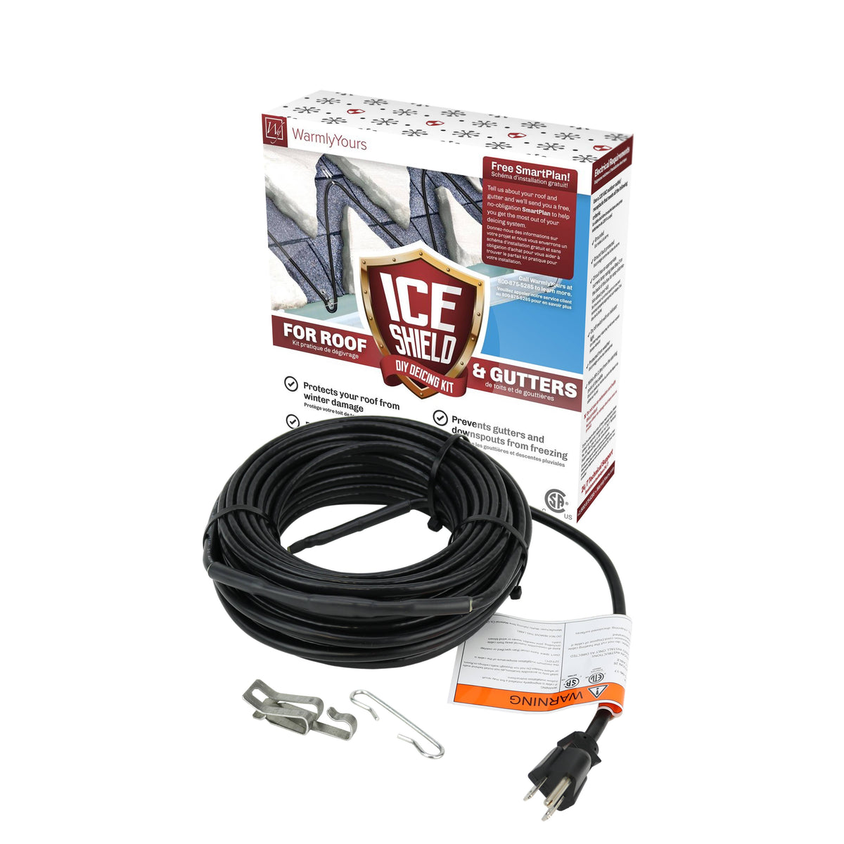 Roof & Gutter De-Icing Cable Kit J490