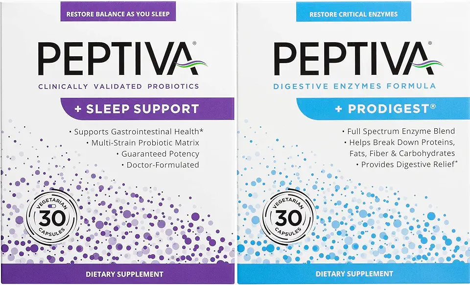 Probiotic and Sleep Support 30 Count Digestive Enzyme 30 Count X928460