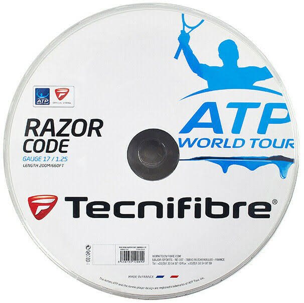 Black 1.25mm Tennis String Reel G514