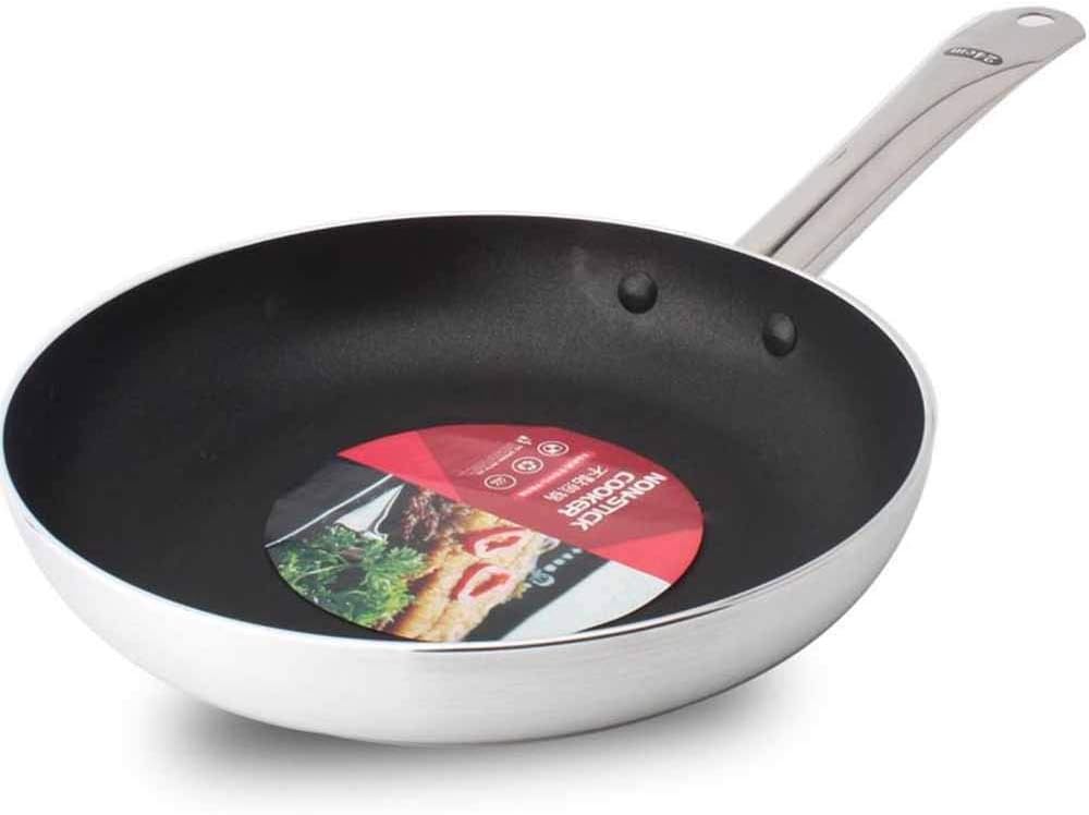 Mini Non-Stick Aluminum Frying Pan Black 24CM E8046