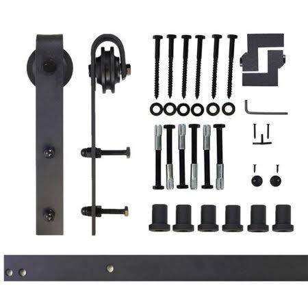 5 ft. Single Door Barn Door Hardware S2335