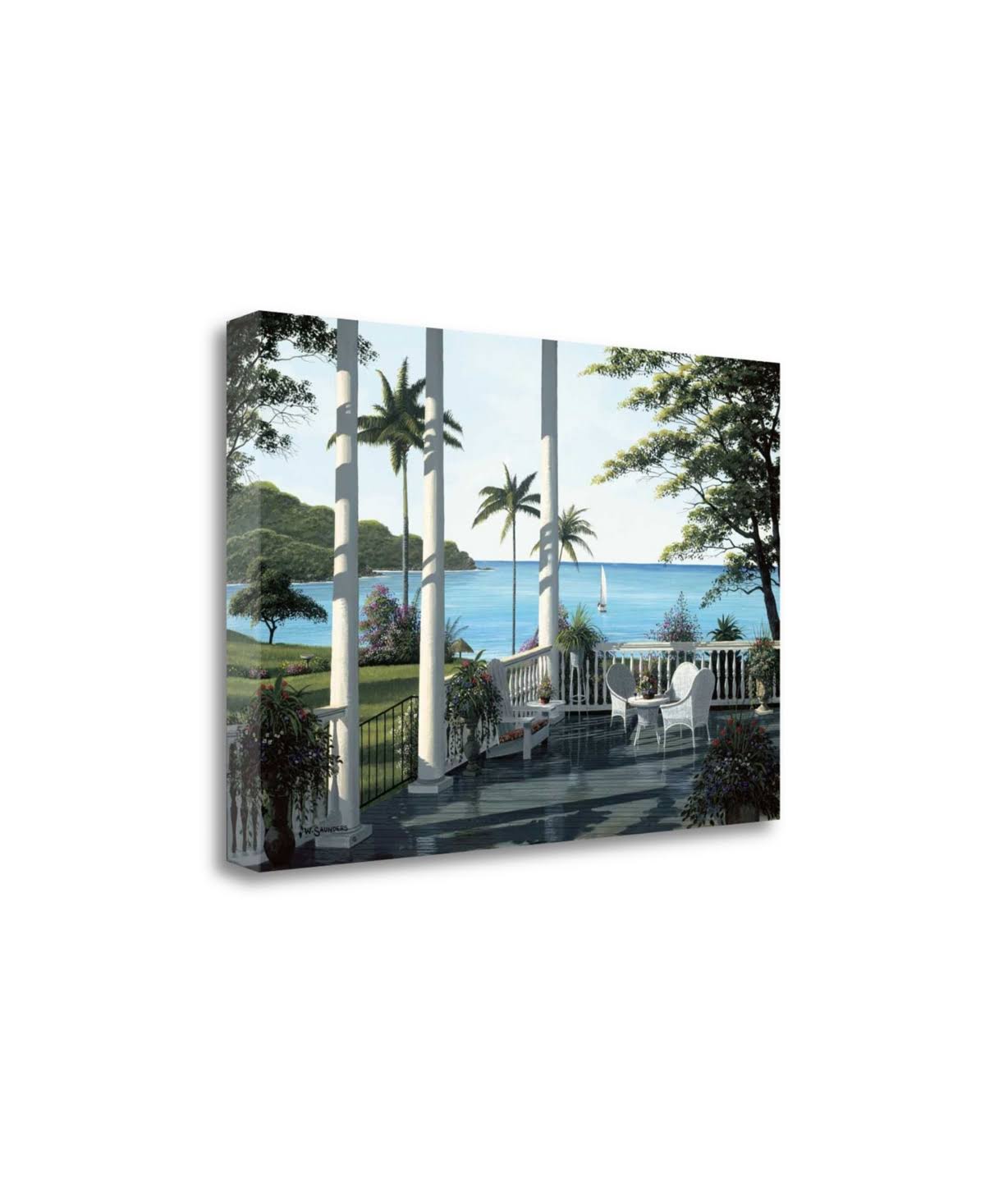 Caribbean Comfort Fine Art Giclee Print S98407