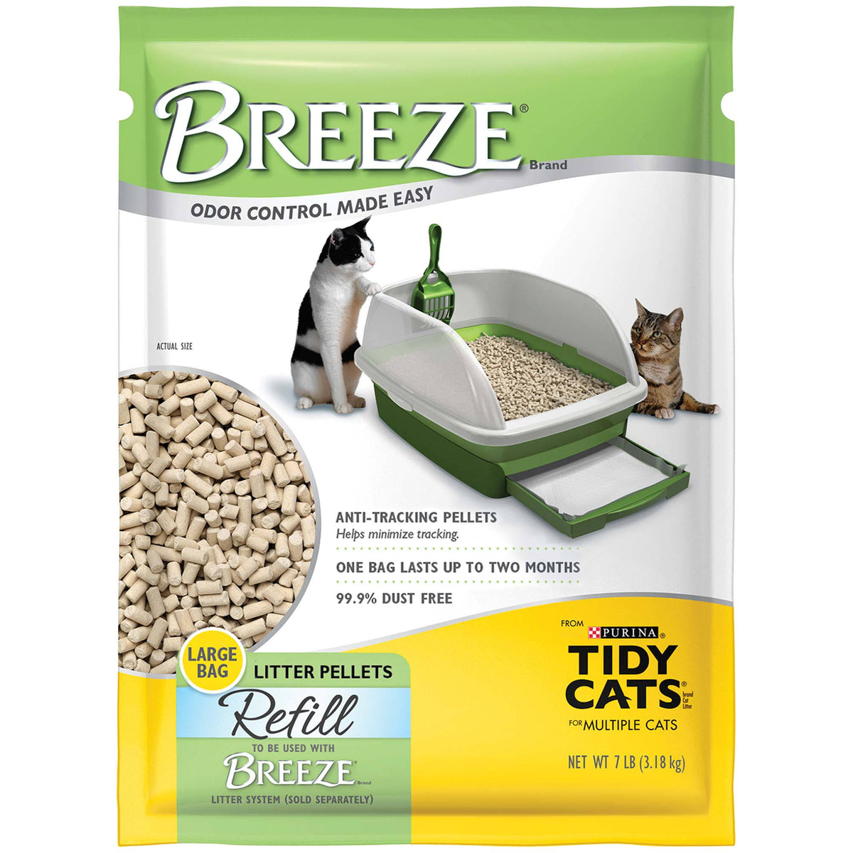 7 lbs Case of 4 Cat Litter Pellets Refill H39026