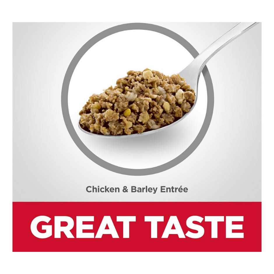 Adult 7+ Chicken & Barley Dog Food U40766