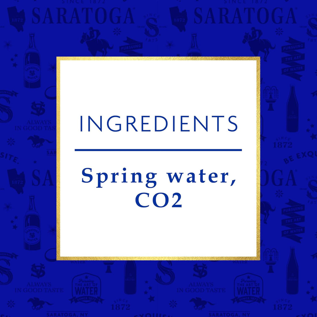 16 Oz Sparkling Spring Water Bottle PET D9865