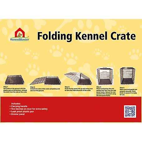 Folding Wire Dog Crate M85780