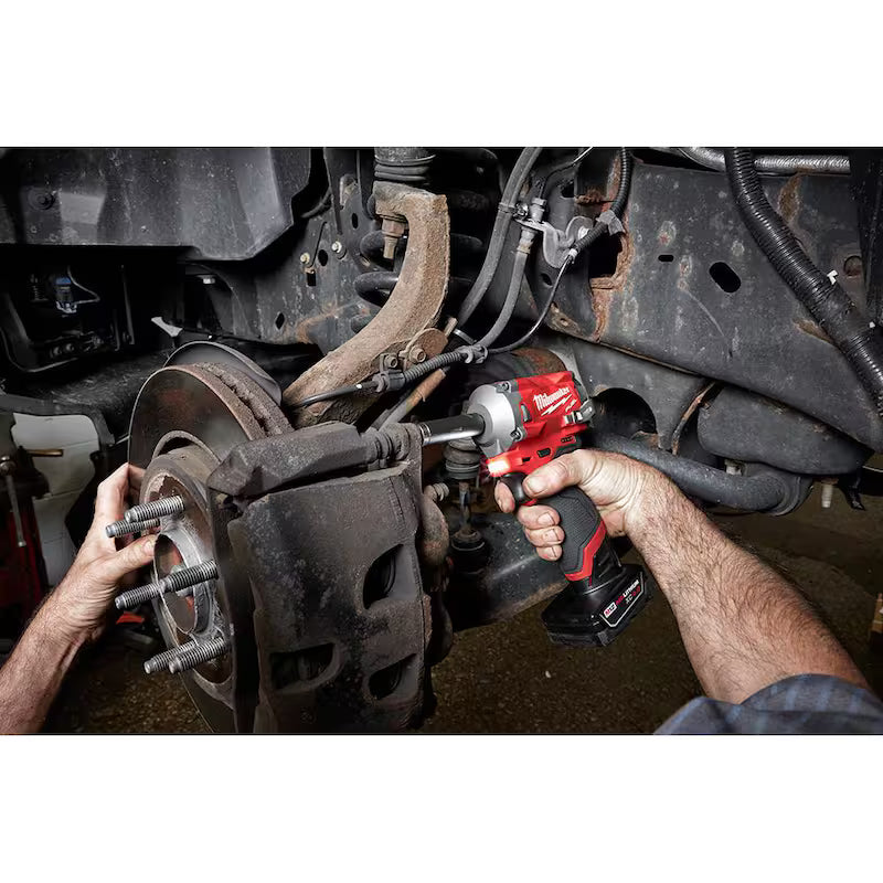 12V Brushless Cordless 3/8 in. Impact Wrench Kit with 6.0Ah Battery W45972