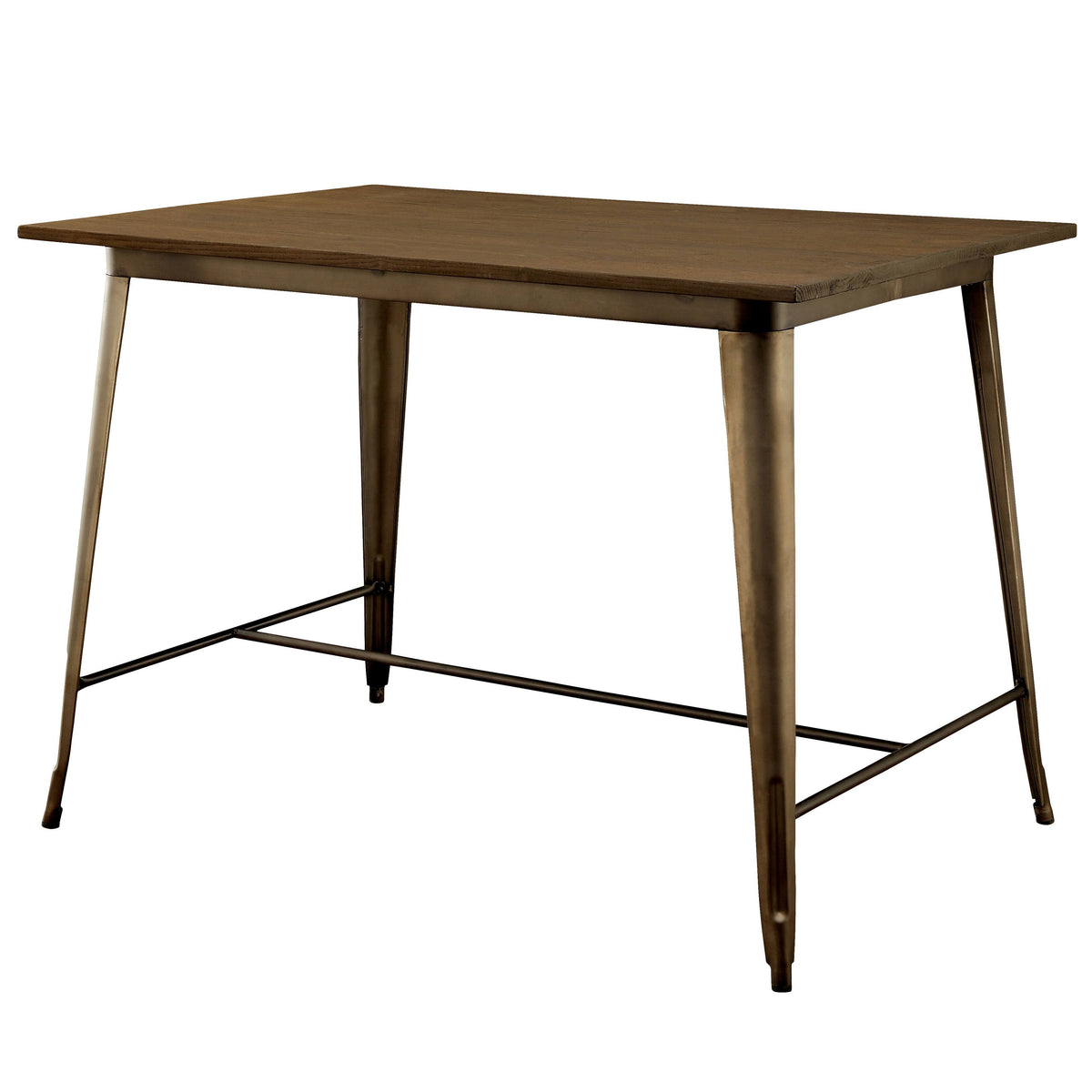 Industrial Counter Height Dining Table - Brown R175050