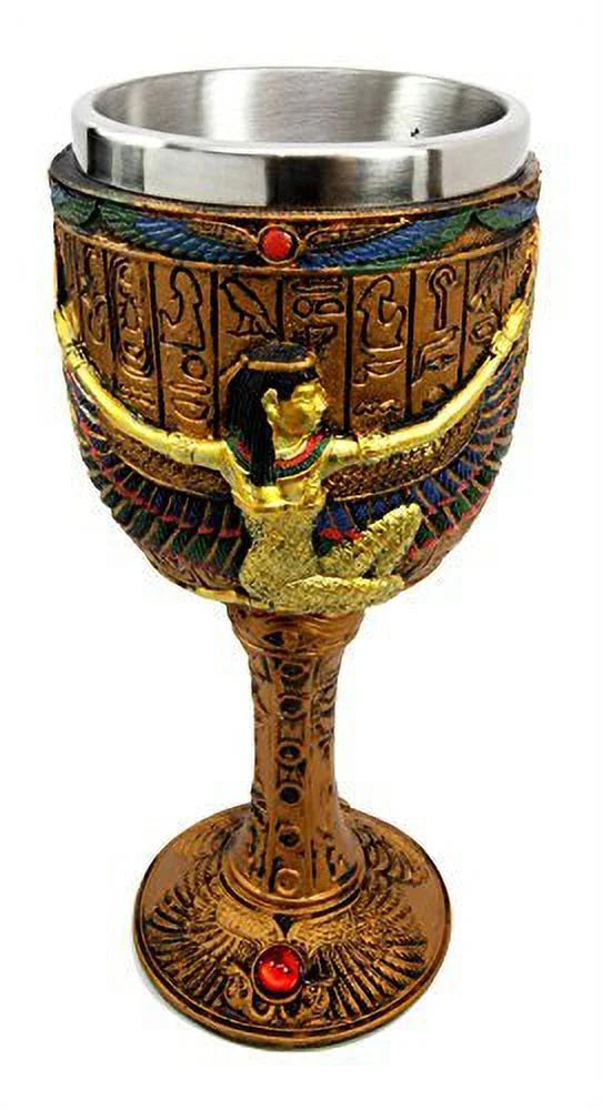 Egyptian Wine Goblet 6oz O8477