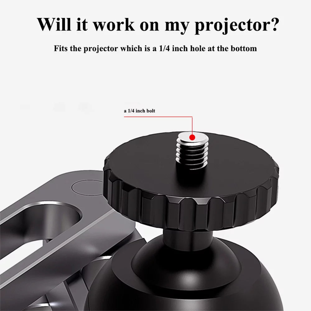 Wall Mount Projector Stand Aluminum Alloy W5029