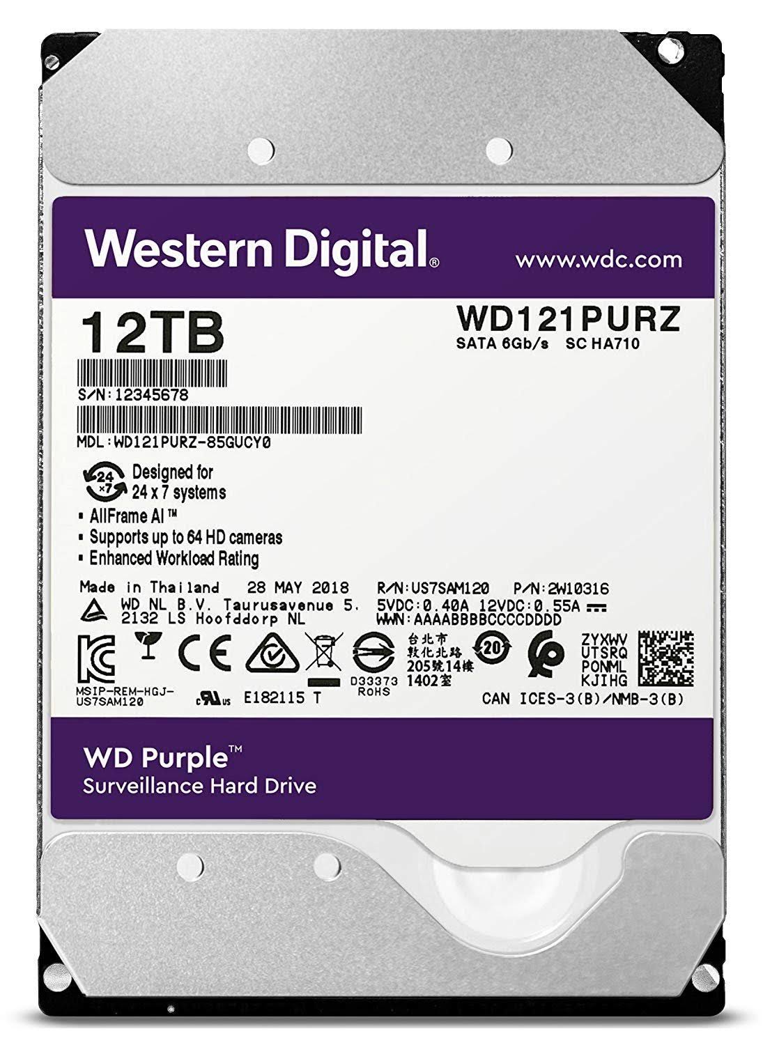 8 TB Surveillance Internal HDD SATA 6Gb/s 5,400 rpm P616623