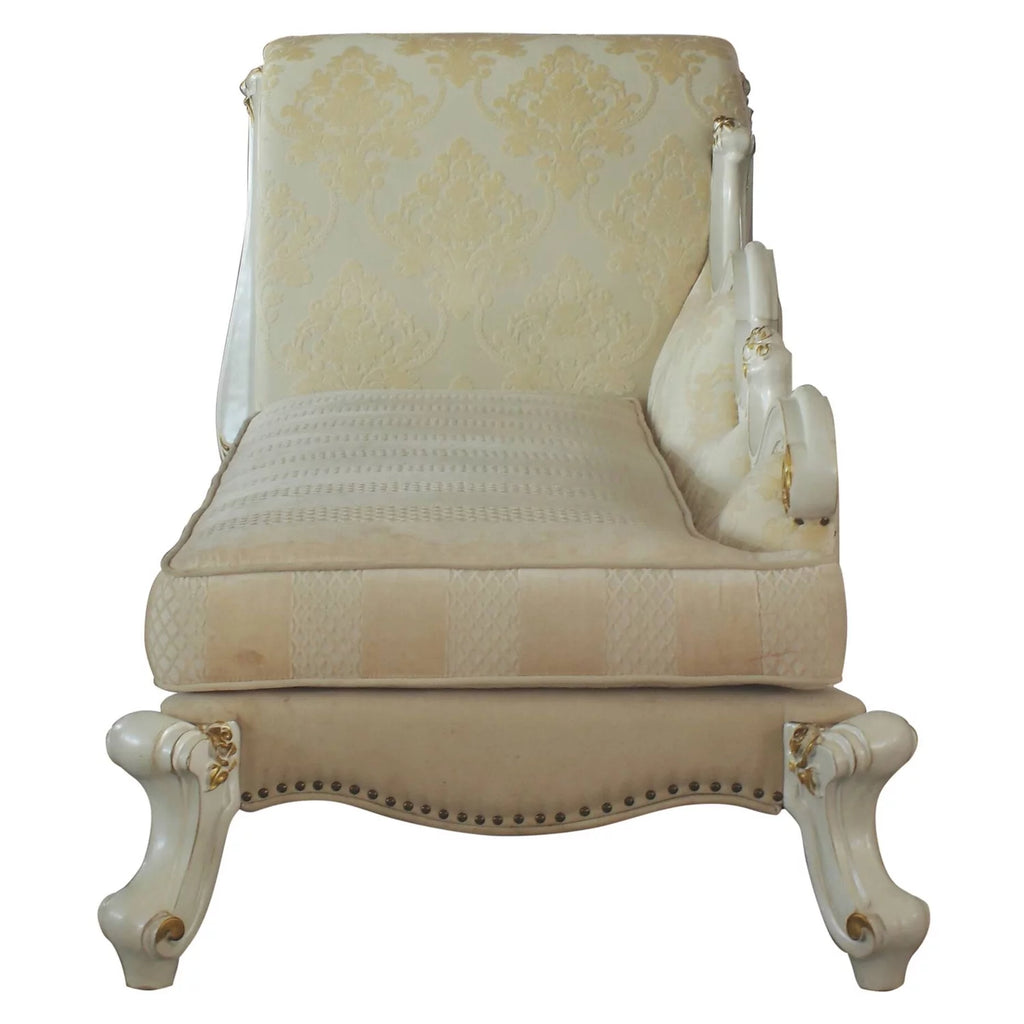 One Arm Chaise in Antique Pearl V75502